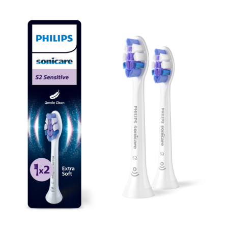 Capete periuta Philips Sonicare Sensitive albe