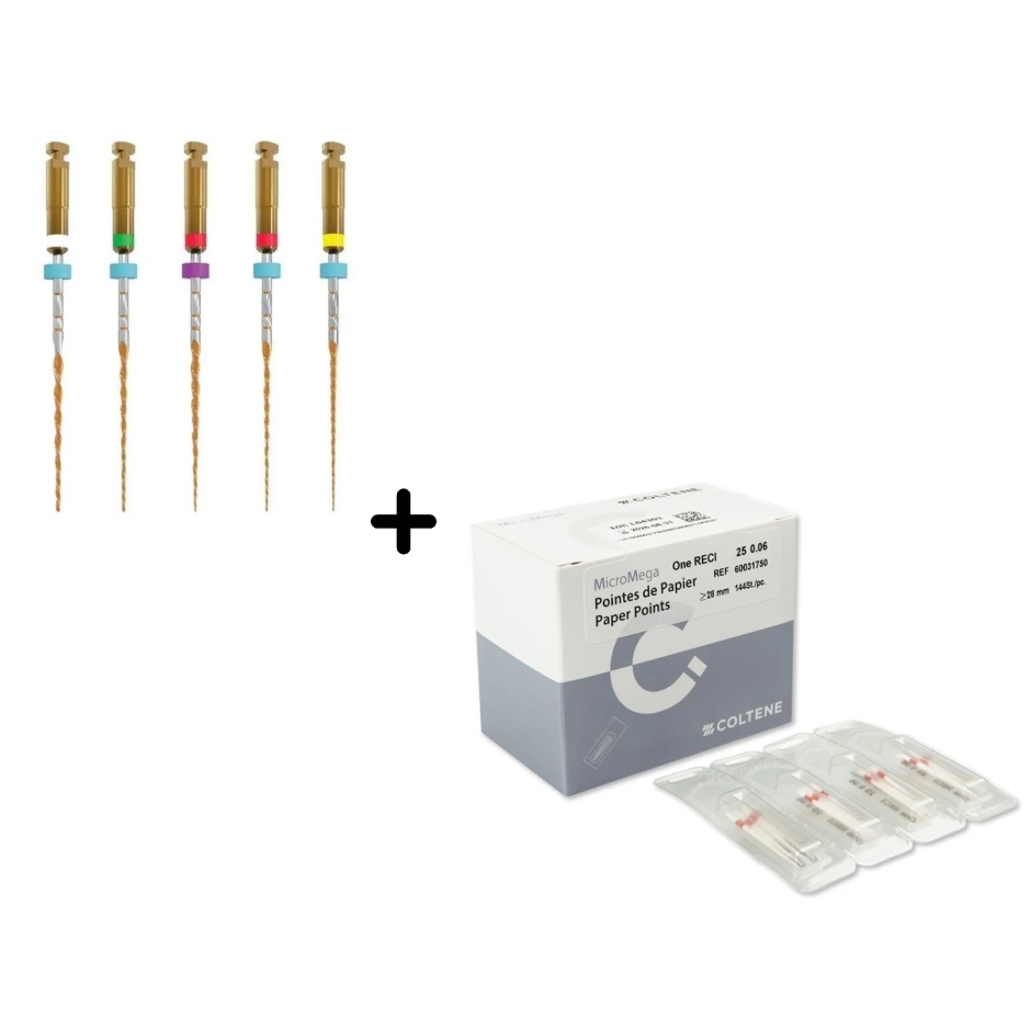Pachet ACE ROTATIVE ONE RECI MICROMEGA + CONURI HARTIE ONE RECI