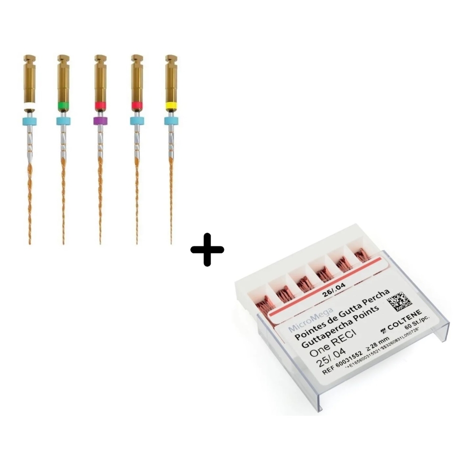 Pachet: ACE ROTATIVE ONE RECI MICROMEGA + CONURI GUTAPERCA ONE RECI
