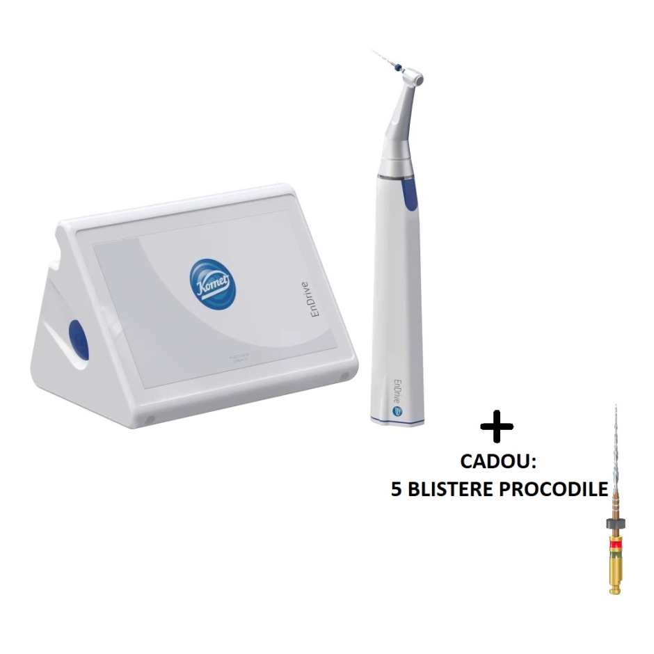 Pachet promo: Micromotor endo EnDrive + CADOU: 5 BLISTERE PROCODILE
