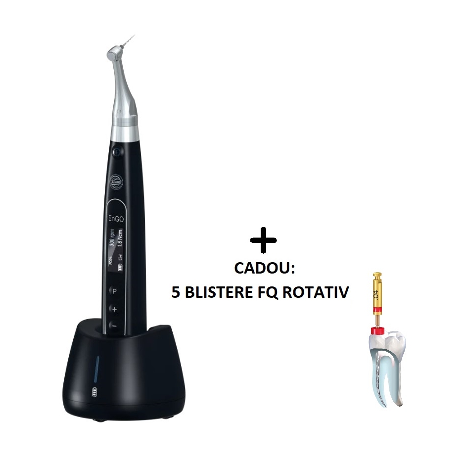 Pachet promo: MICROMOTOR ENDO ENGO + CADOU: 5 BLISTERE FQ ROTATIV
