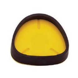 SPLIT CAST BASE PLATE 9CM GALBEN