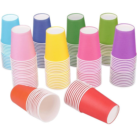 PAHARE DE HARTIE ECO FUCSIA 180ml BLUETECH - 50buc