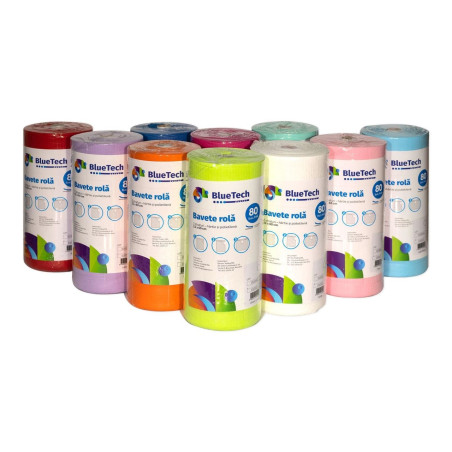 BAVETE BLUETECH ROLA 60 x 53 cm, 80 buc - VERDE INCHIS
