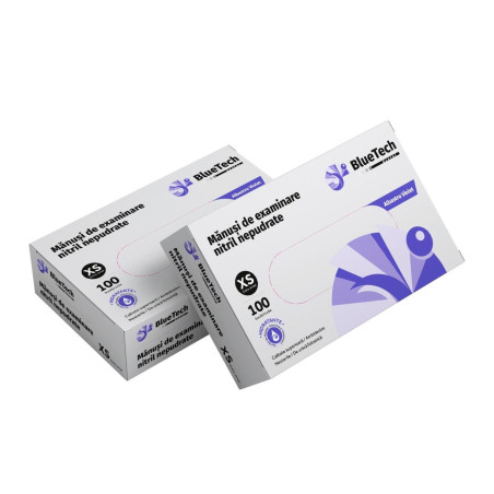 MANUSI NITRIL BLUETECH HIDRATANTE - S