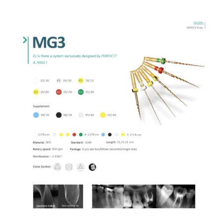 ACE PERFECT MG3 GOLD SV 20/10 – 19mm – folie 6 bucati