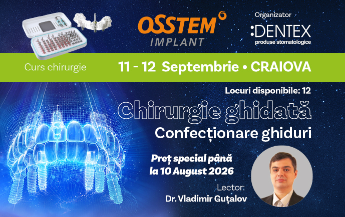 Chirurgie ghidata: confectionare ghiduri - Craiova 11-12 Septembrie