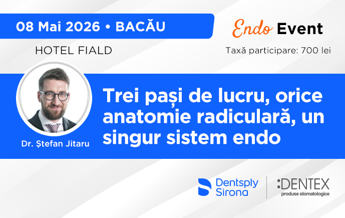Trei pași de lucru, orice anatomie radiculară, un singur sistem endo
