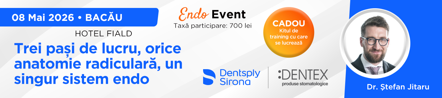 Trei pasi de lucru, orice anatomie radiculara