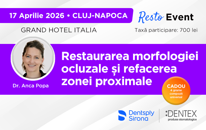 Restaurarea morfologiei ocluzale si refacerea zonei proximale